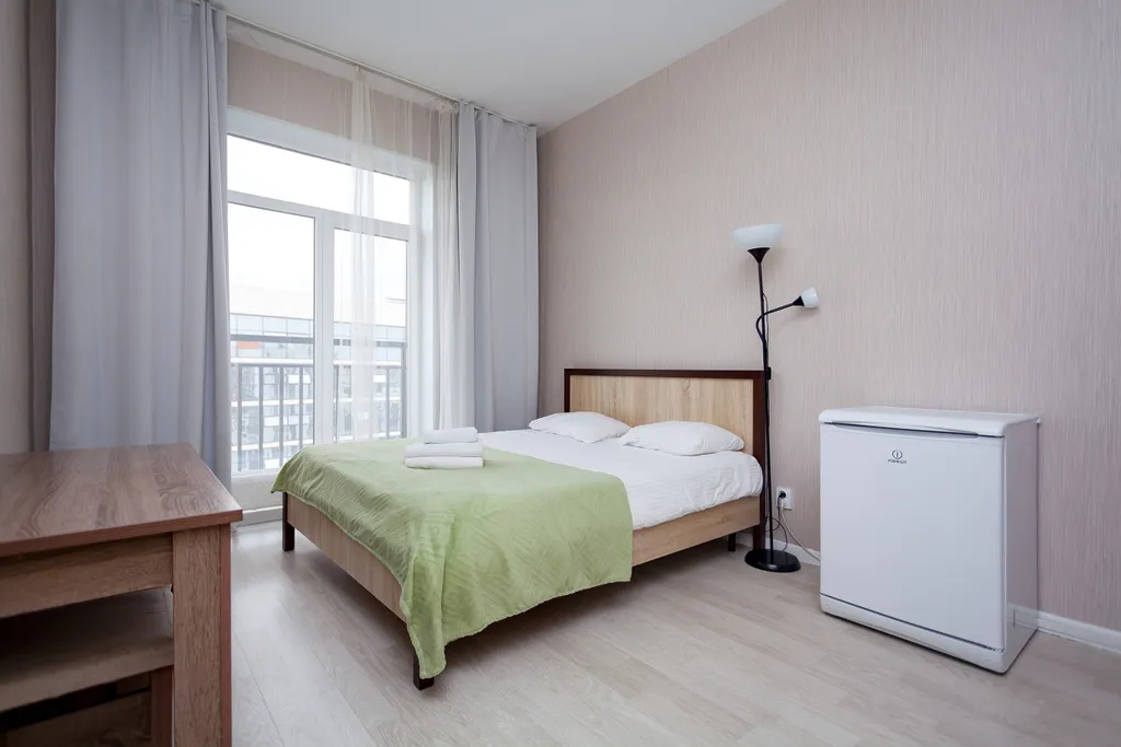 Квартира Квартира Студия в комплексе апартаментов Салют — Санкт-Петербург