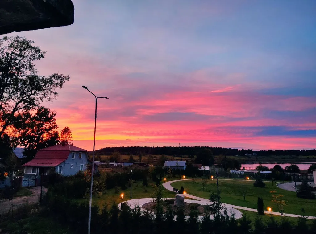 Квартира с видом на озеро