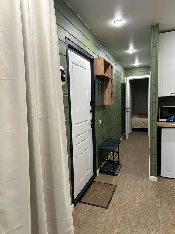 Уютный домик для отдыха с верандой и костровой зоной