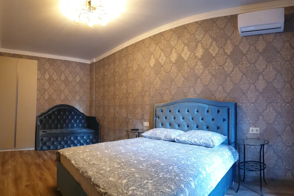 Квартира Стильная квартира с шикарным балконом и видом на бассейн — Геленджик