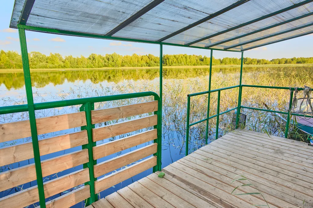 Плавдом Добрый мыс с баней на Онего