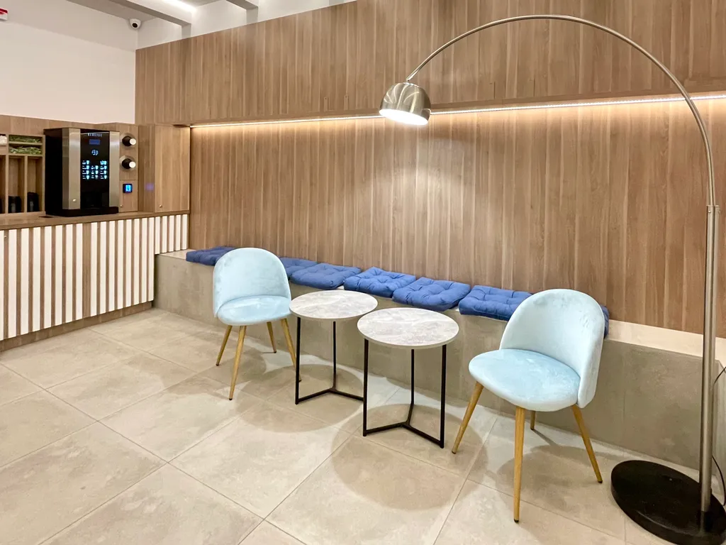 Квартира Квартира Уютная студия с прекрасным видом у метро Василеостровская — Санкт-Петербург