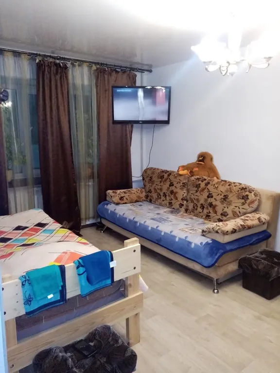 Уютная 1-комнатная квартира в 5 мин до песчаного пляжа