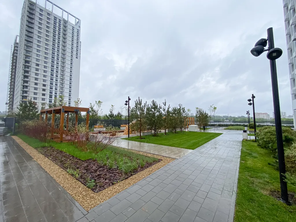 Студия в ЖК Аквамарин на берегу реки