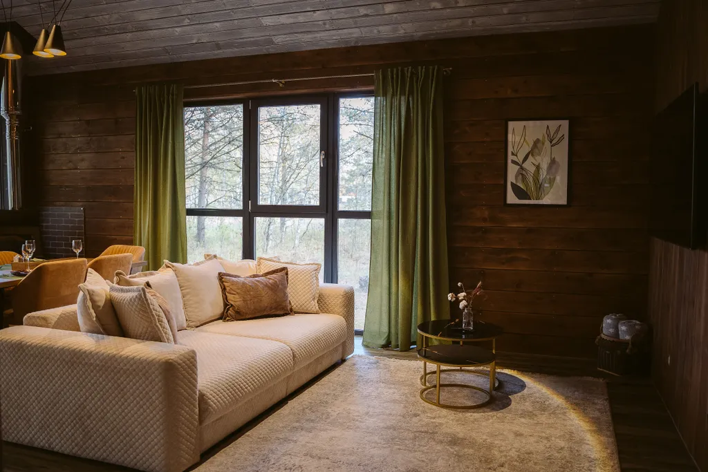 Дом Freya с камином