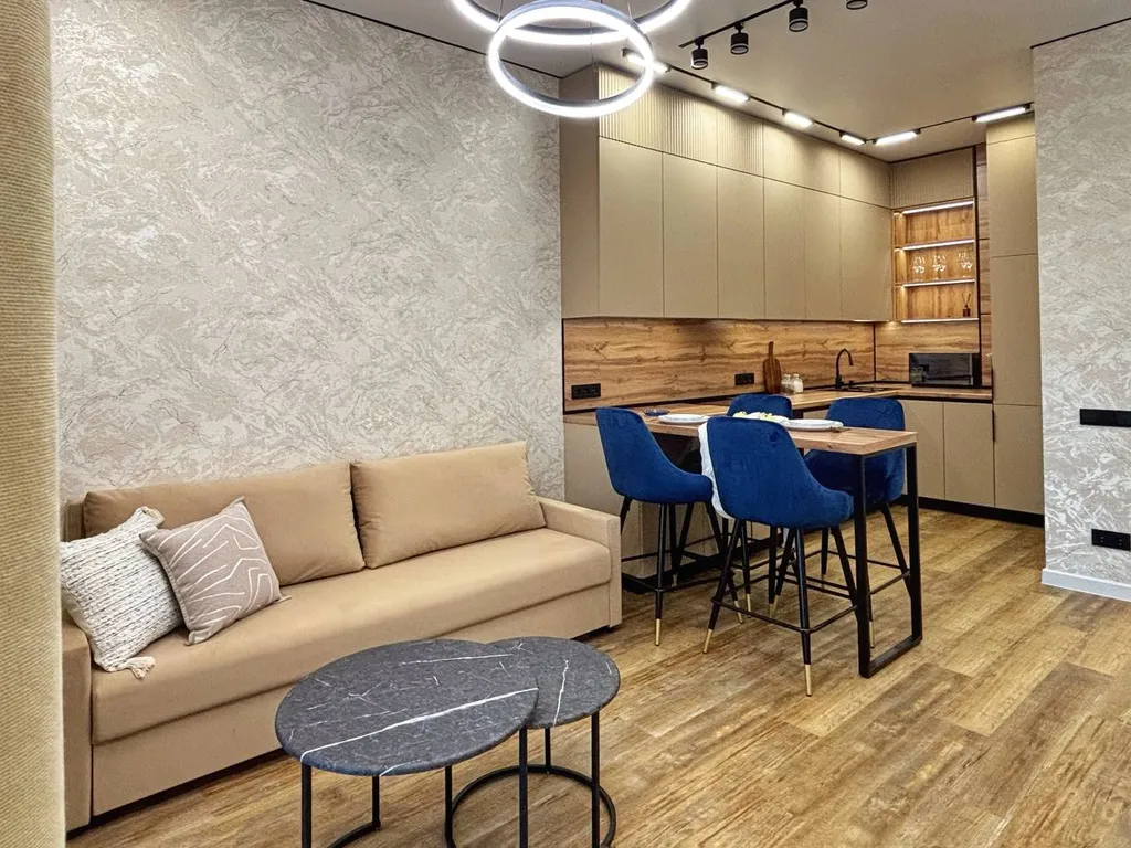 Дизайнерская евродвушка в центре города в топовом ЖК Лесопарковый