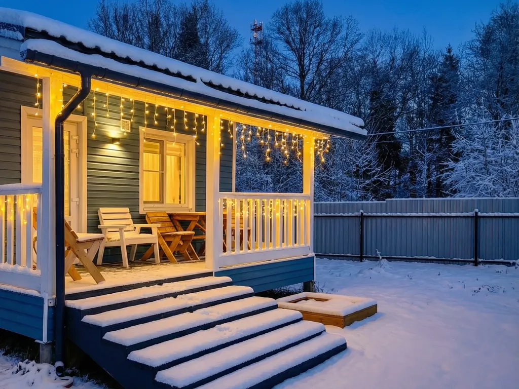 Новый дом для спокойного семейного отдыха