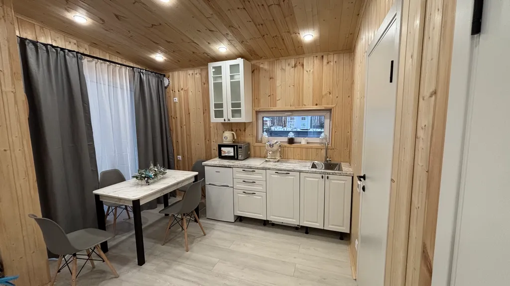 Уютный дом с баней у леса