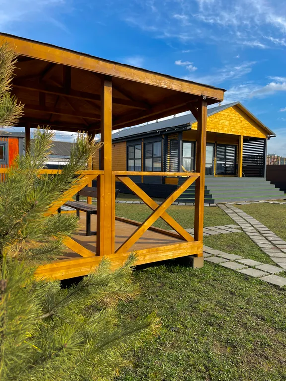 Коттедж с баней рядом с парком Малевича