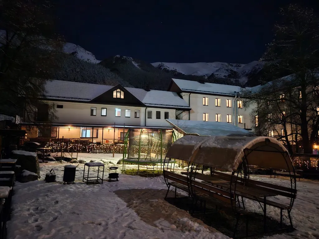 Уютный двухкомнатный дом с раздельными кроватями в спальни