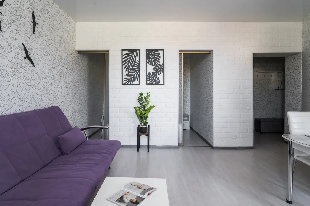 Уютная компактная двухкомнатная квартира формата Евро в центре города