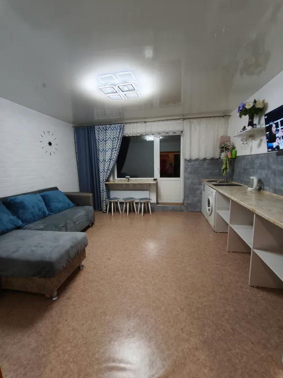 Уютная студия с видами на достопримечательность города