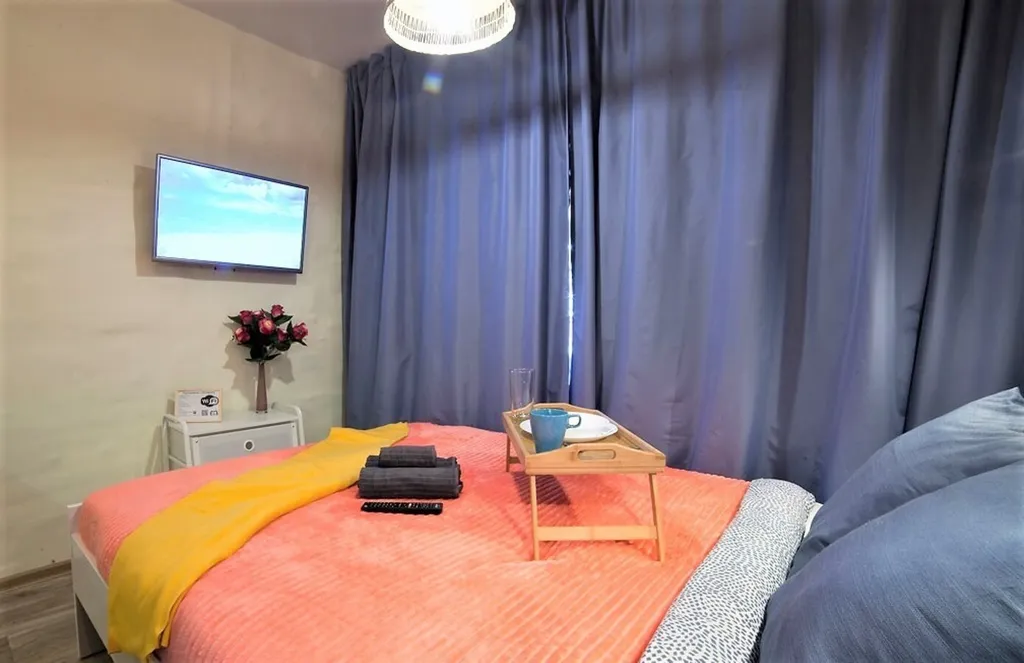 Уютная студия для семейной пары в центре города