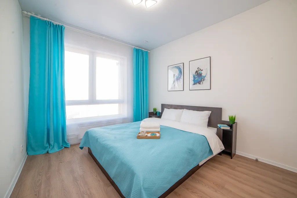 Квартира Квартира Лазурно-бирюзовая карамель — Екатеринбург