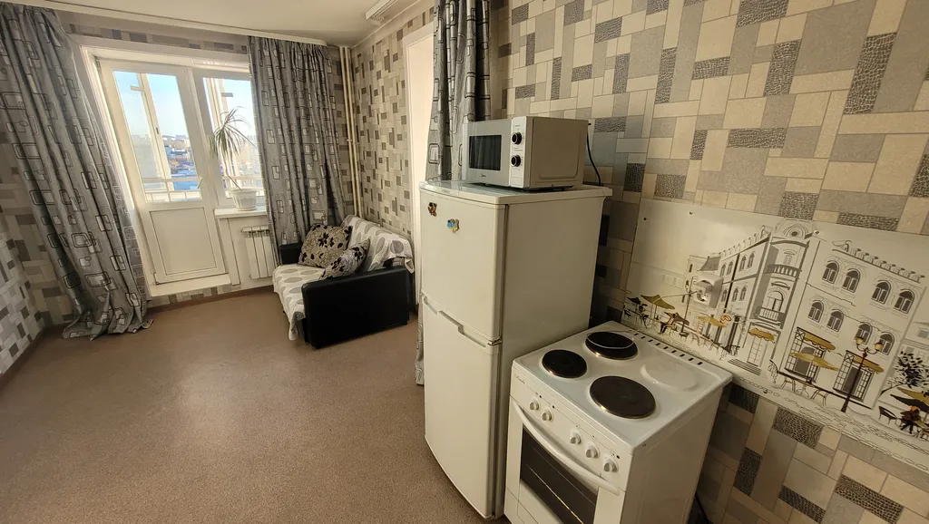 Евродвушка с видом на реку Ангару