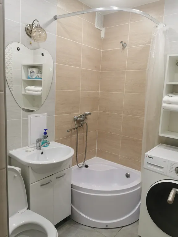 Квартира 2-х комнатная квартира с парковкой, 4 минуты до пляжа — Геленджик