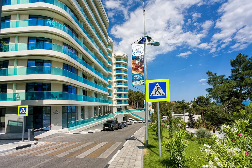 Апартаменты у моря в Скай плаза
