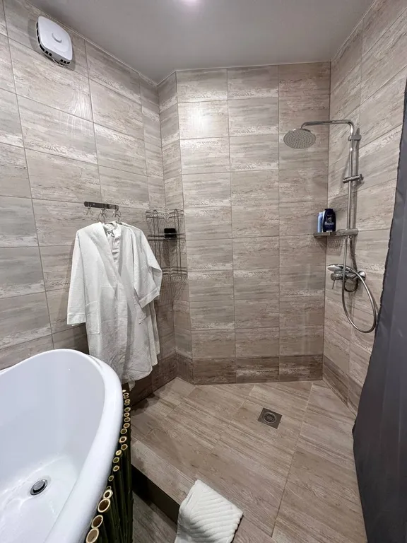 Номер с отдельным входом с сауной