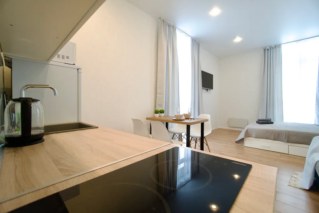 Уютная квартира с видом на горы