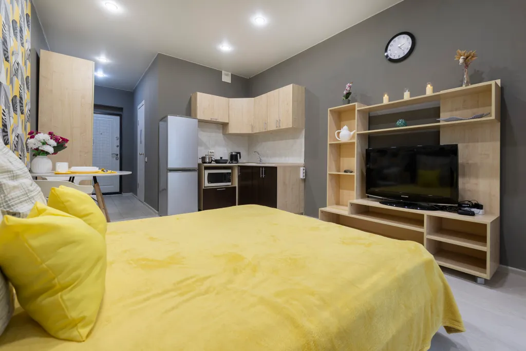 Студия в районе вокзала