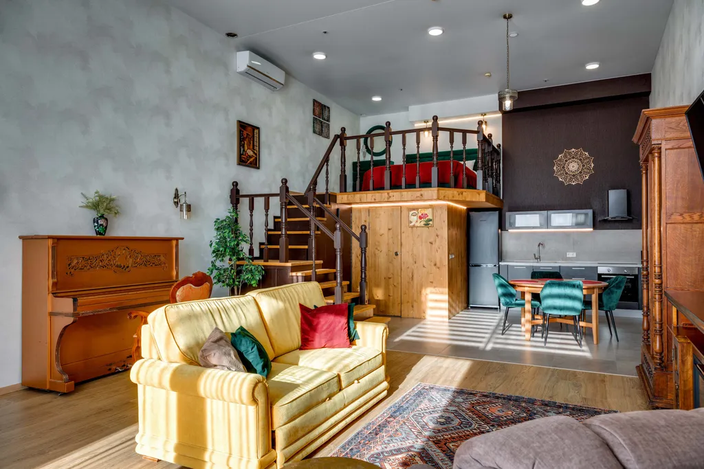 Квартира Двухуровневая студия — аренда посуточно в Гурзуф