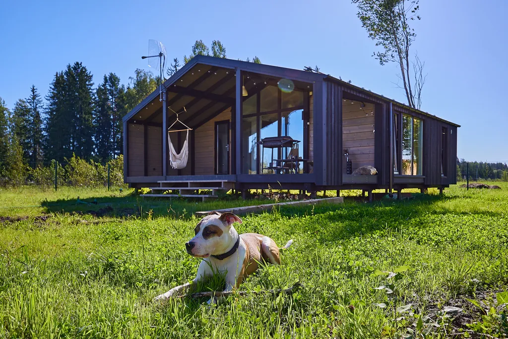 Уютный домик с чаном банным