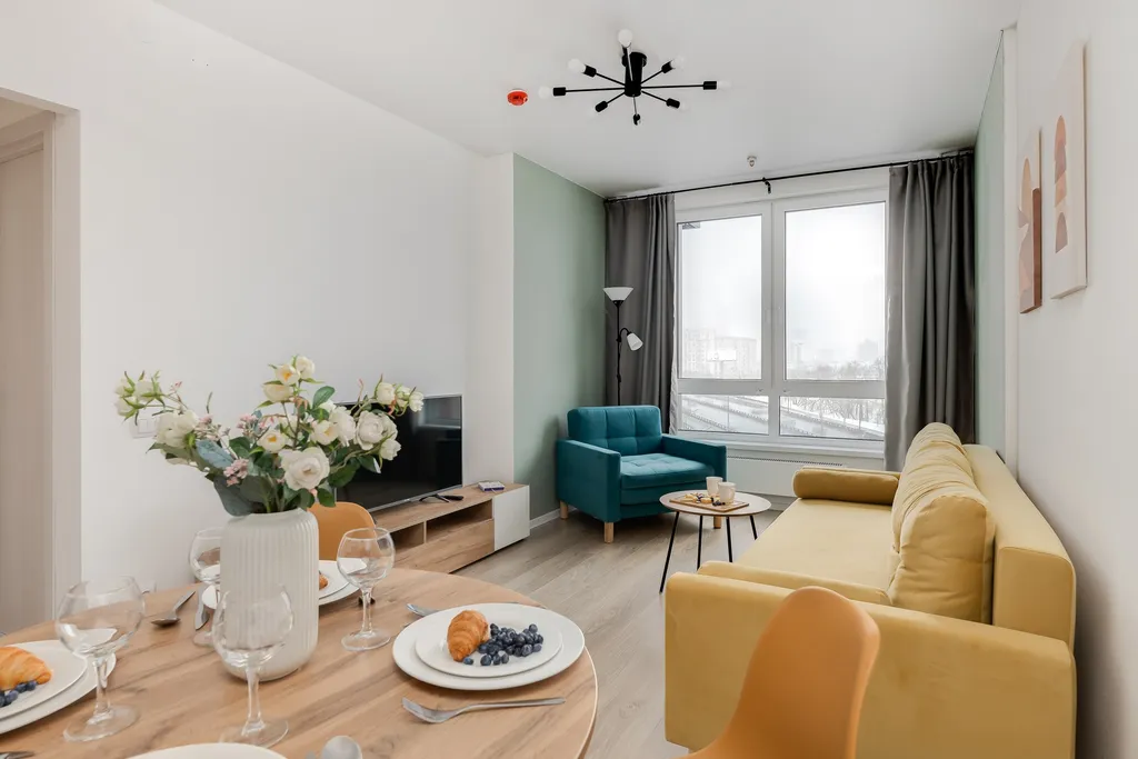 Квартира Дизайнерские апартаменты Cruise в новом ЖК рядом с МЦК Стрешнево — Москва