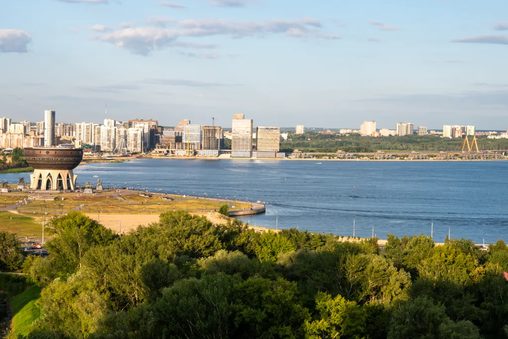 Квартира Квартира Роскошная студия с видом на Кремль — Казань