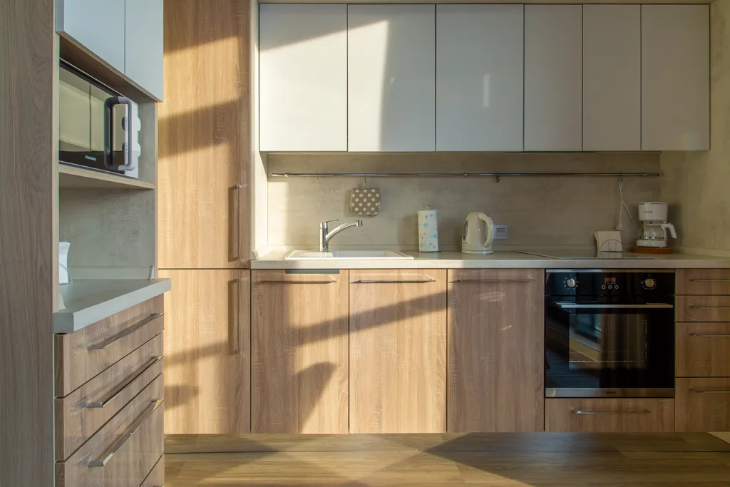 Апартаменты Охтапартлюкс с сауной и камином с 1 спальней и террасой