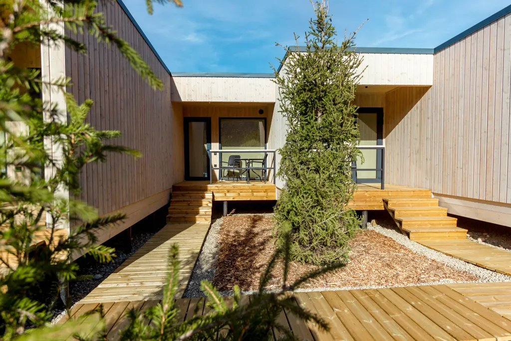 Домик с видом на Гуамское ущелье и выходом к бассейну