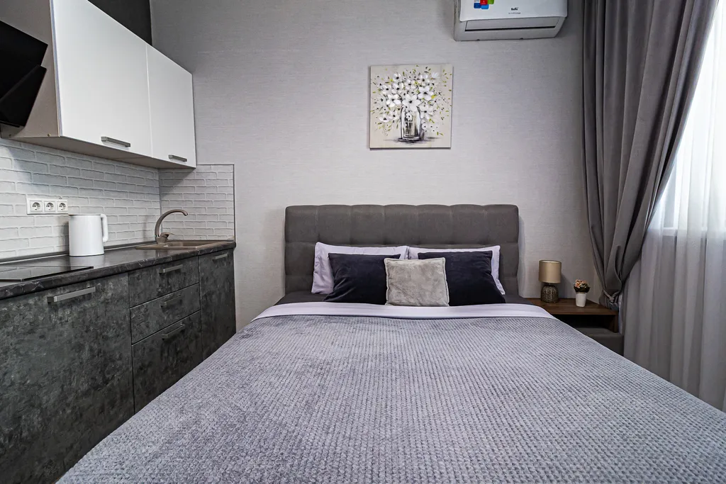 Квартира Квартира Студия для 2 гостей в ЖК Флотилия — Краснодар