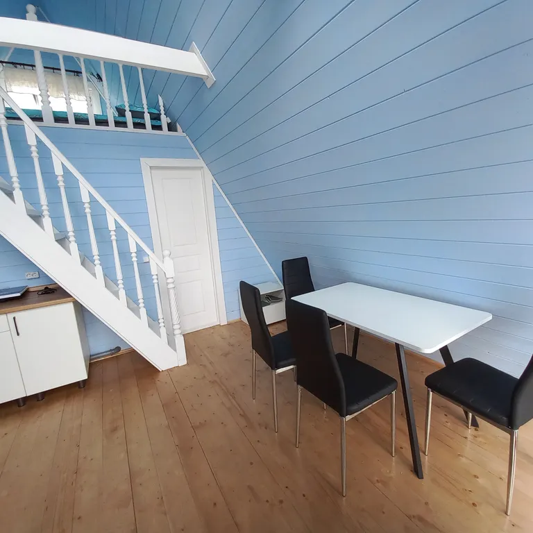 A-frame с сауной