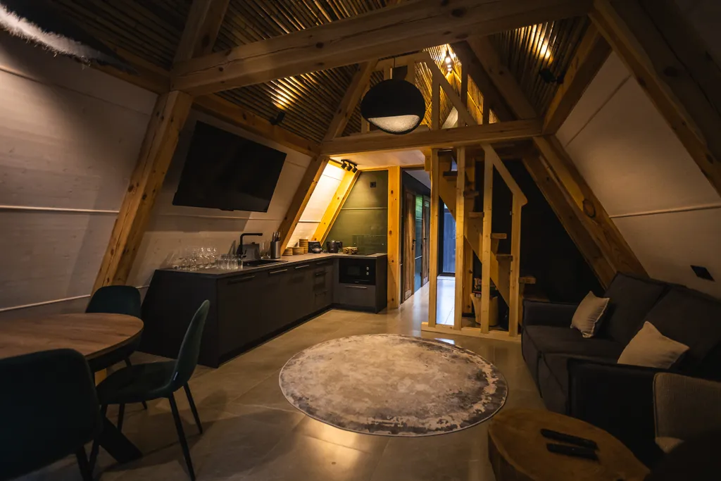 Коттедж Коттедж А-Фрейм грин — Павловский Посад