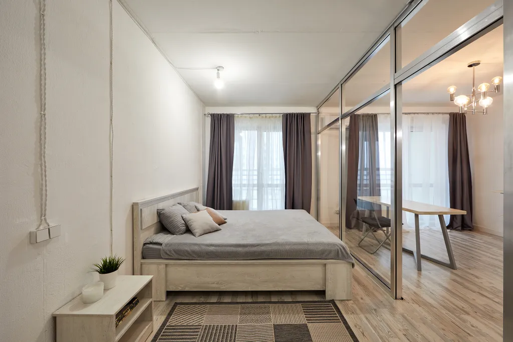 Апартаменты студия в современном жилом комплексе