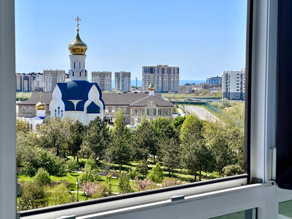 Квартира Квартира Студия рядом с крещенский парком и видом на море — Анапа