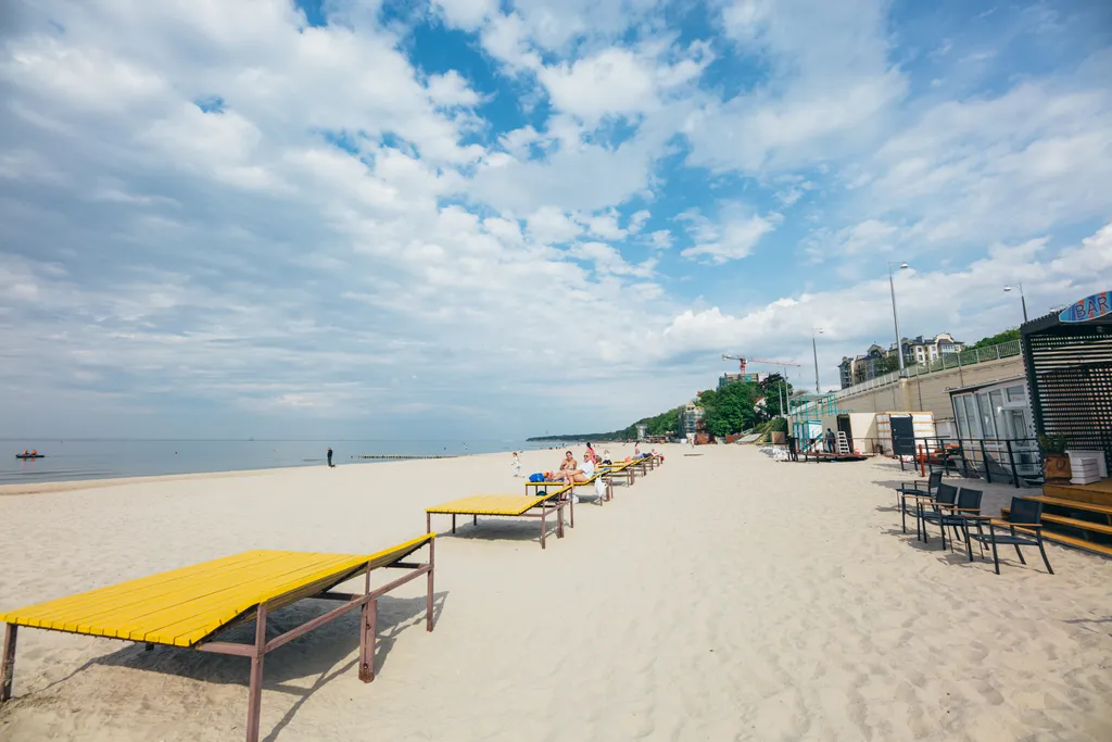 Квартира Olive marine resort с видом на море и большой террасой