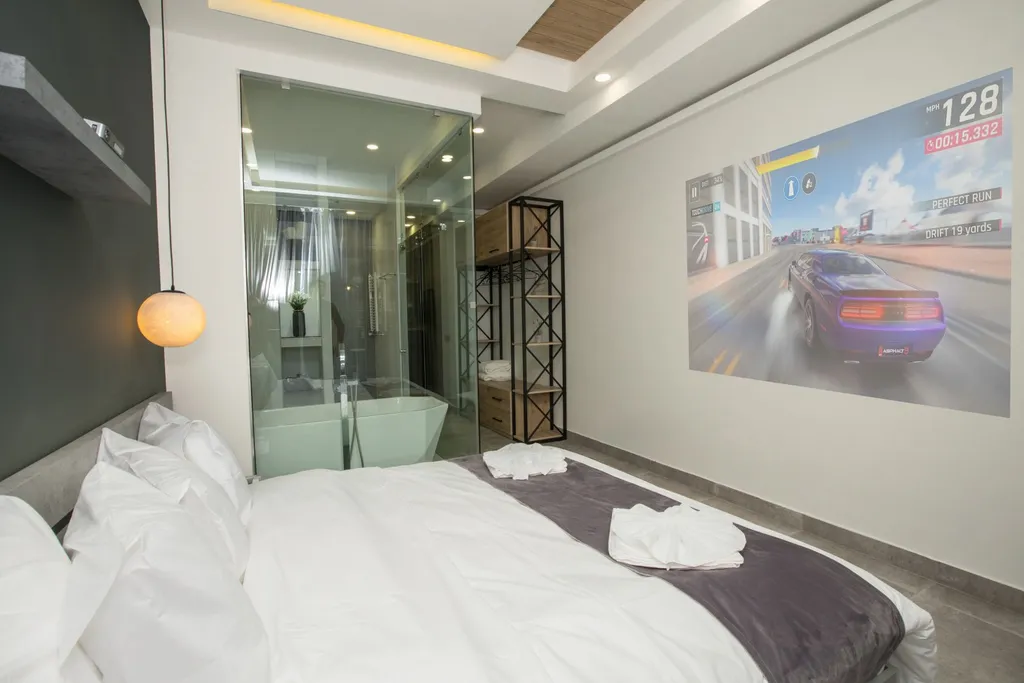 Квартира в стиле 50 оттенков серого в центре города