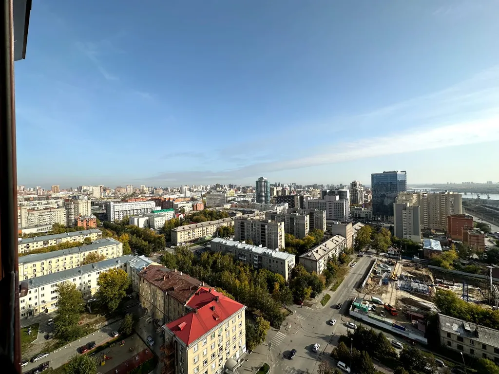 Квартира Квартира Уютная студия рядом с жд вокзалом с прекрасным видом на город — Новосибирск