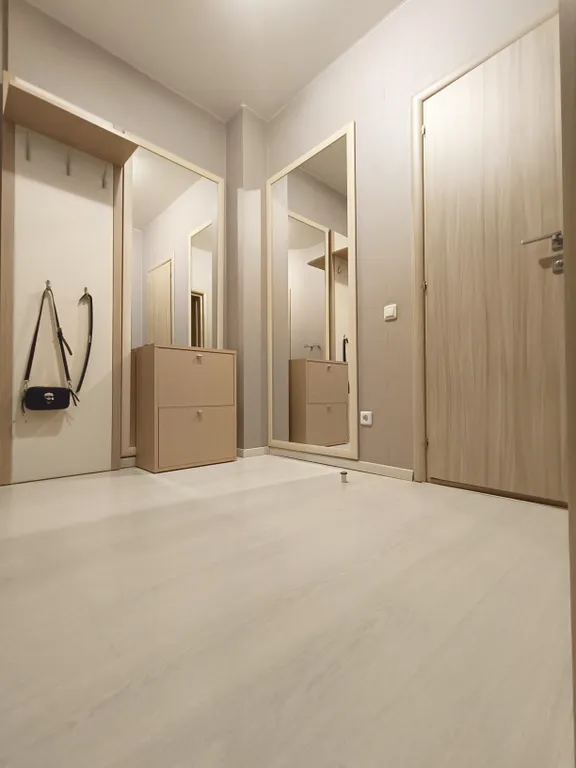 Просторная евро-двухкомнатная квартира в 10 минутах от центра