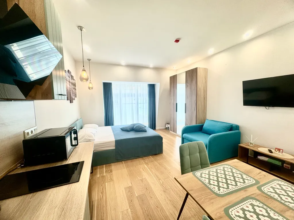 Квартира Апартаменты с видом на море, концепция отеля на первой линии — Анапа