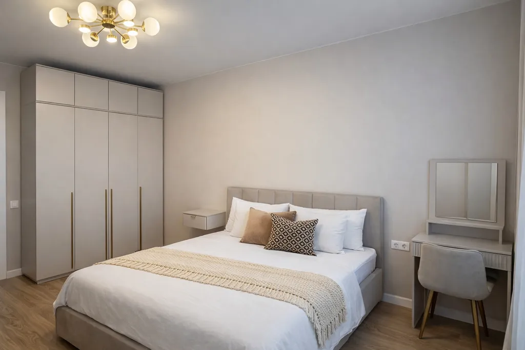 Продуманная 2-х комнатная квартира с ванной