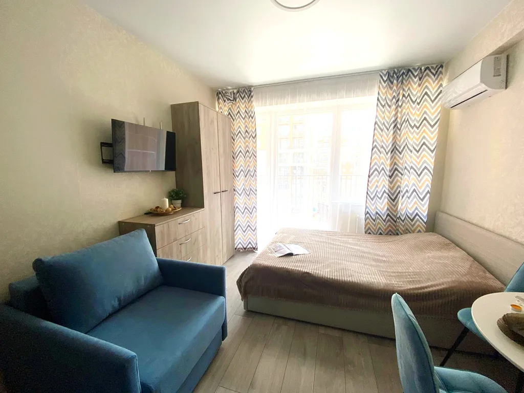 Апартамент с видом на море и в трёх минутах от пляжа