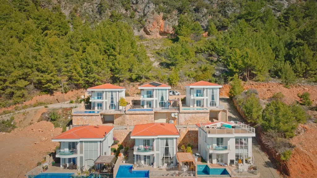 Вилла Tepe с Infinity с бассейном и панорамным видом