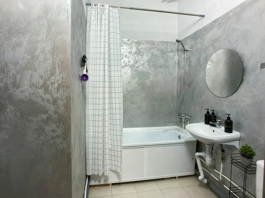 Студия на 25 этаже с видом на город