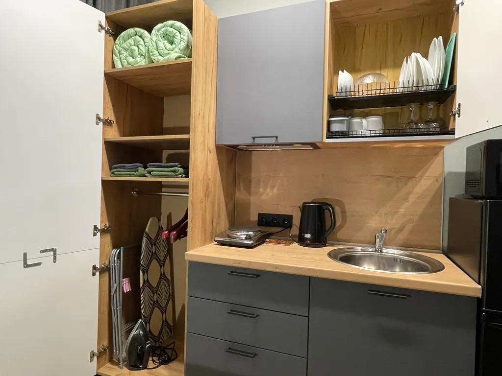 Квартира Квартира Стильная студия с балконом у моря — Геленджик