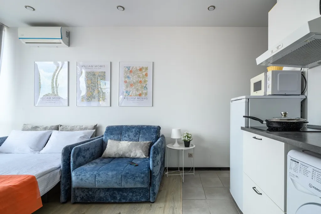 Уютная квартира с прекрасным видом из окна