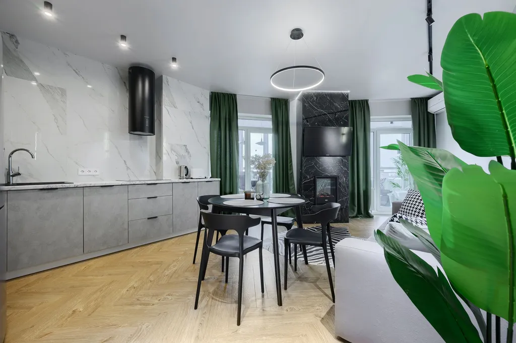 Новые 3 -х комнатные апартаменты в сердце города