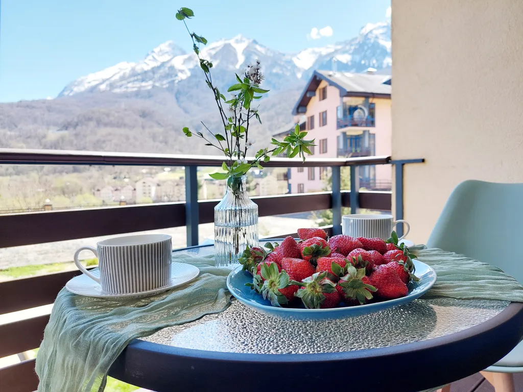 Просторная квартира с видовой террасой