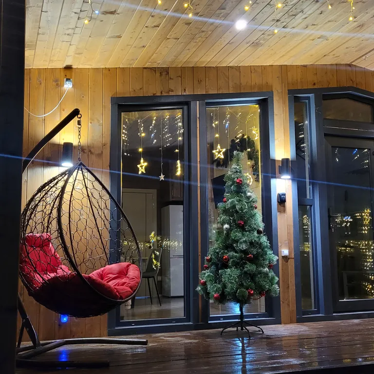 Коттедж Уютный домик с сауной и двумя спальнями — Кискелово