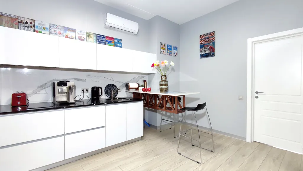 Шикарная квартира с видом на Золотой и Русский мост